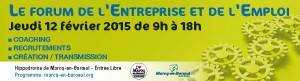 bannière forum de l'entreprise et de l'emploi 2015